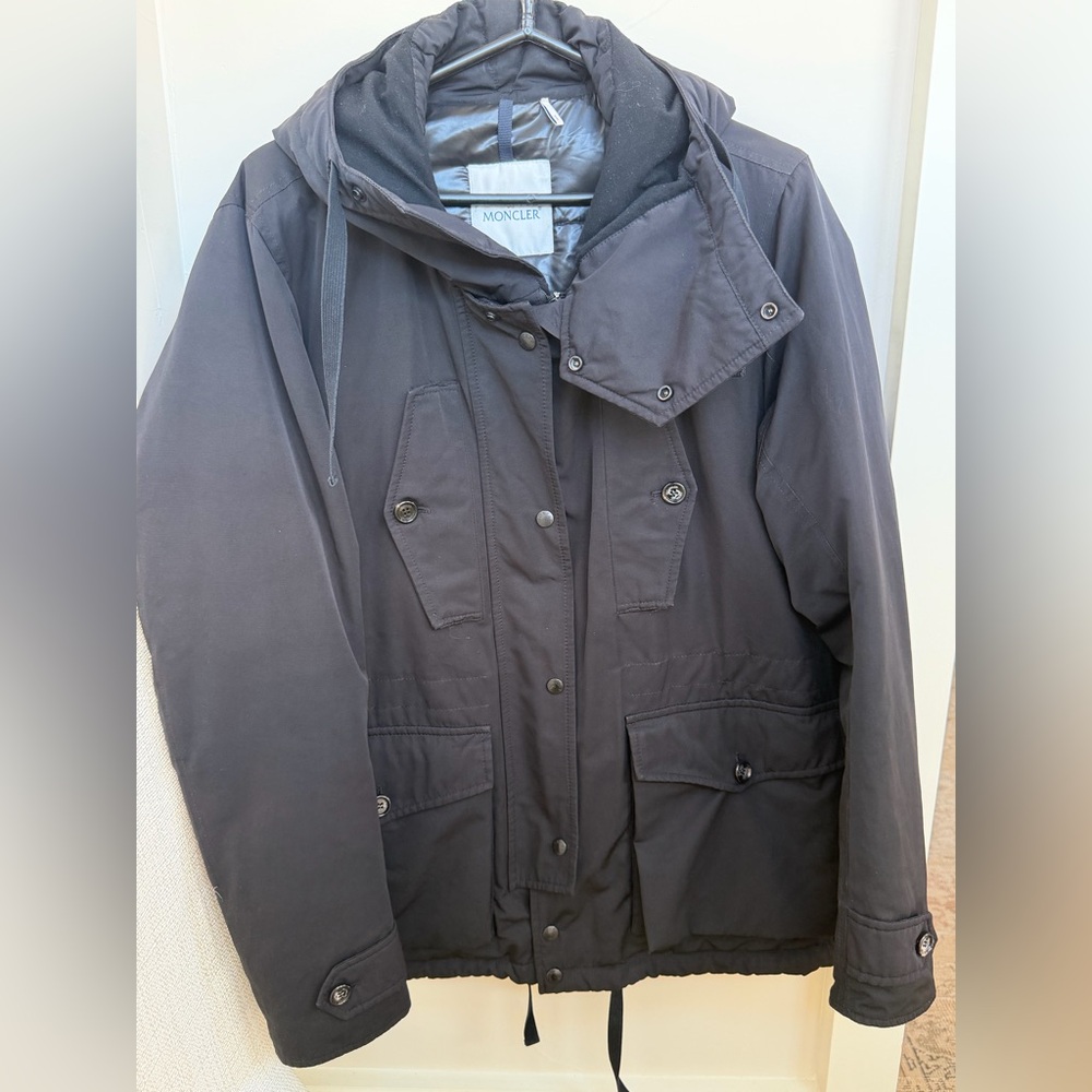 Moncler Men's Black Down Jacket